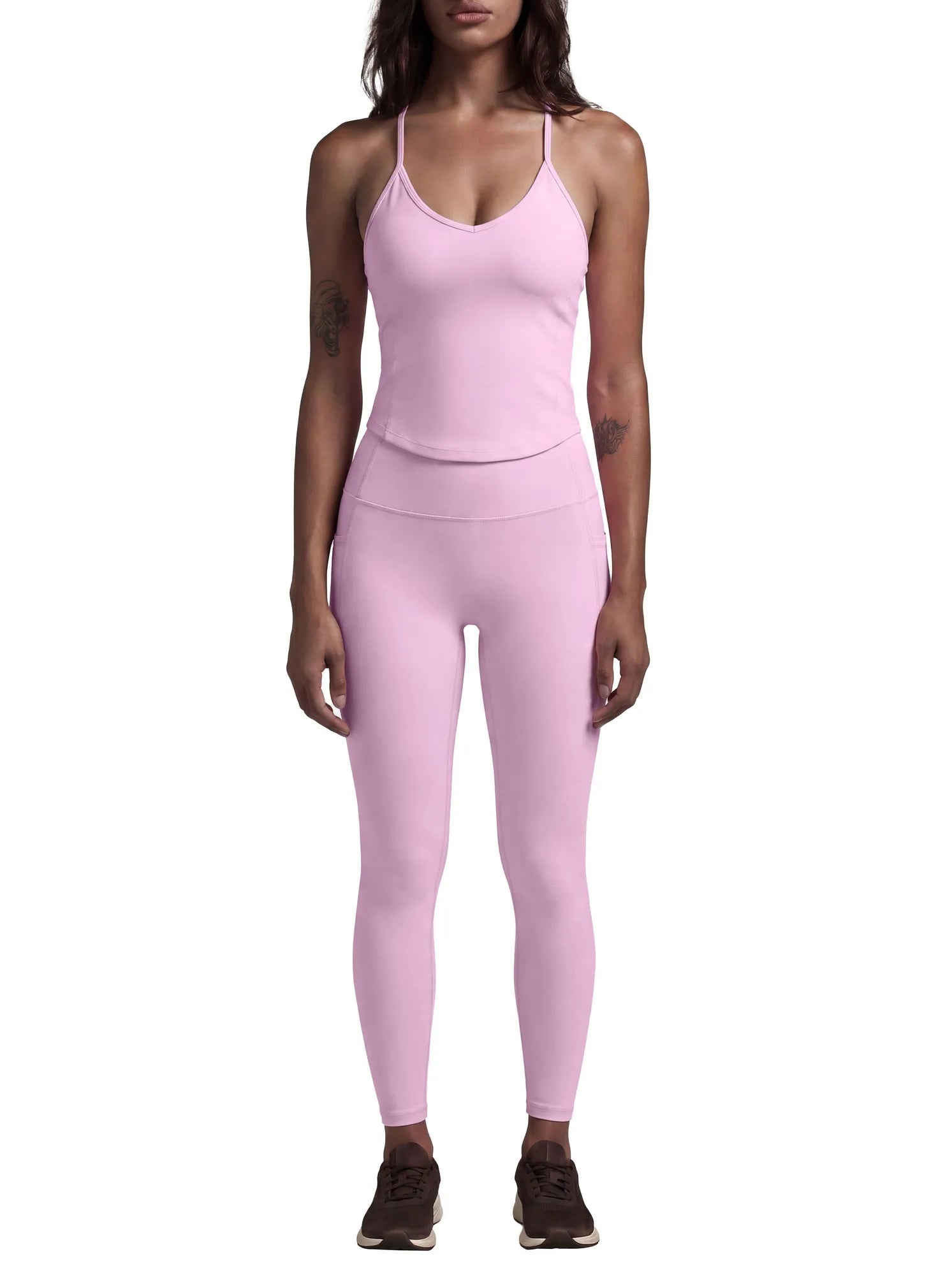Y Back Top Leggings Workout Sets-SUUKSESS-SUUKSESS