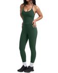 Y Back Top Leggings Workout Sets-SUUKSESS-SUUKSESS