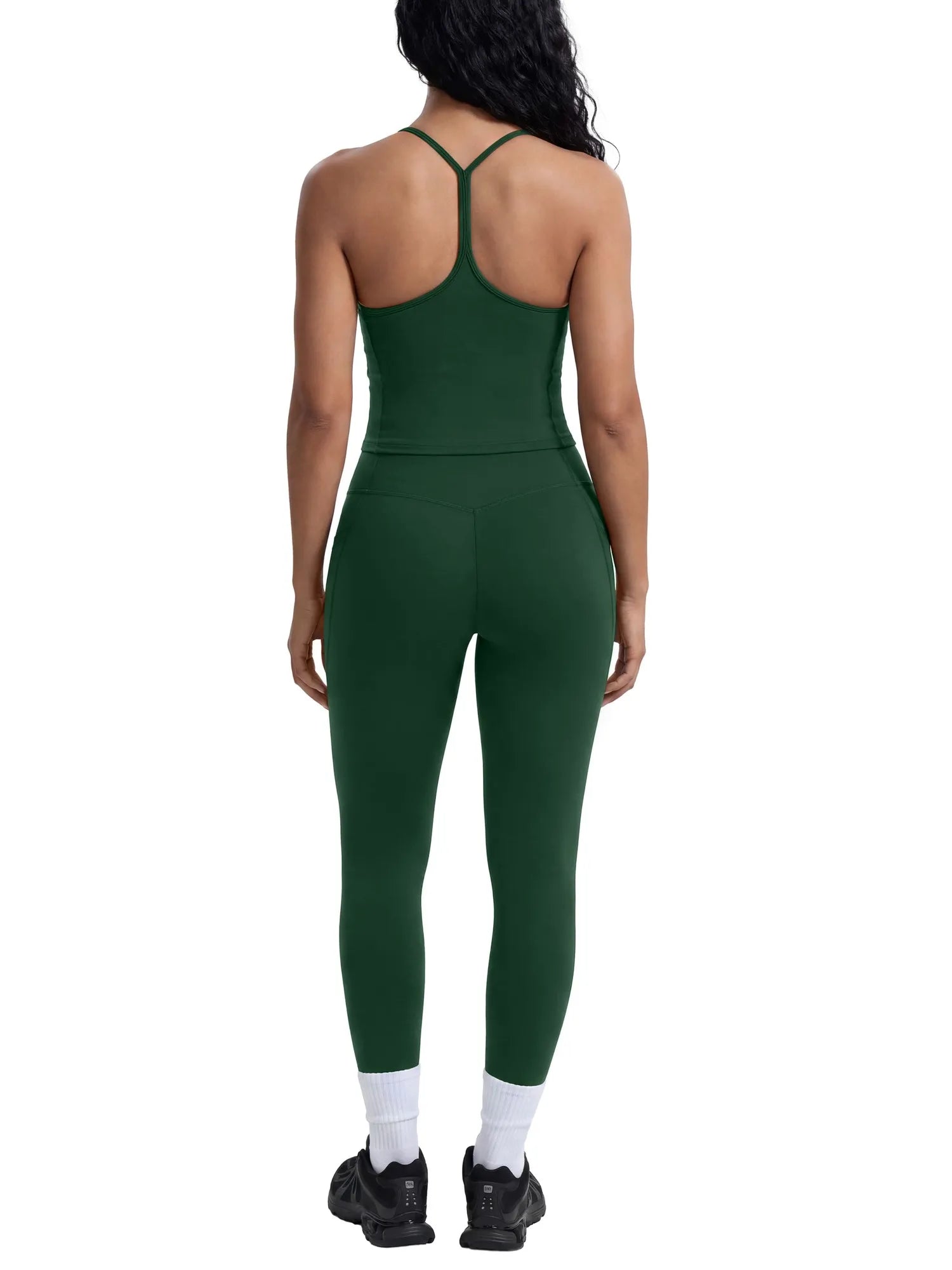 Y Back Top Leggings Workout Sets-SUUKSESS-SUUKSESS