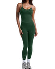 Y Back Top Leggings Workout Sets-SUUKSESS-SUUKSESS
