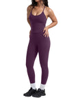 Y Back Top Leggings Workout Sets-SUUKSESS-SUUKSESS