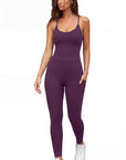 Y Back Top Leggings Workout Sets-SUUKSESS-SUUKSESS