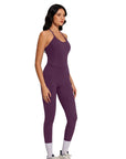 Y Back Top Leggings Workout Sets-SUUKSESS-SUUKSESS