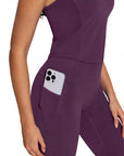Y Back Top Leggings Workout Sets-SUUKSESS-SUUKSESS
