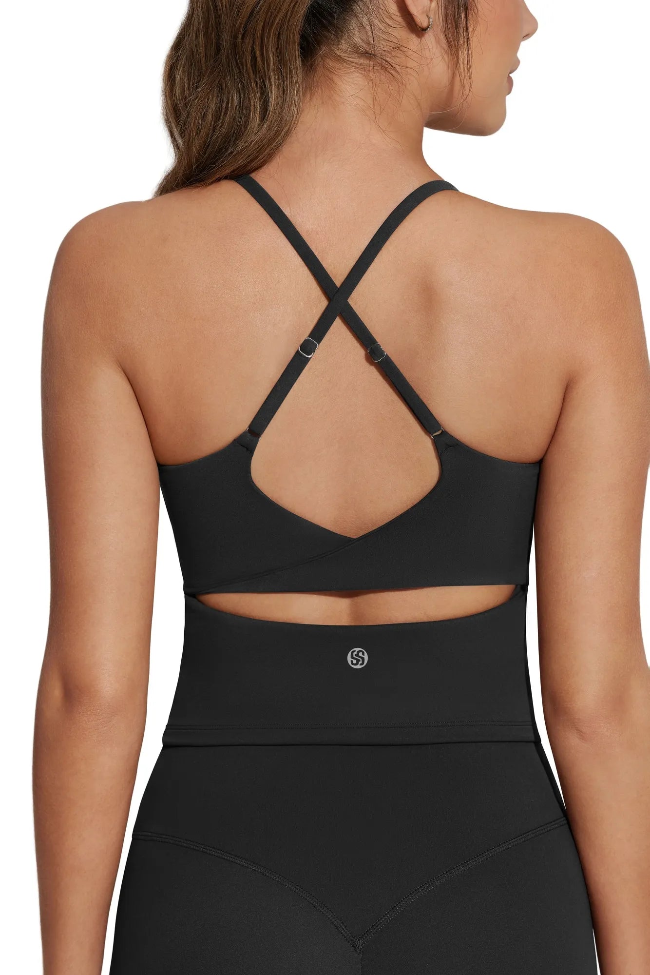 Twist Back Leggings Workout Sets-SUUKSESS-SUUKSESS