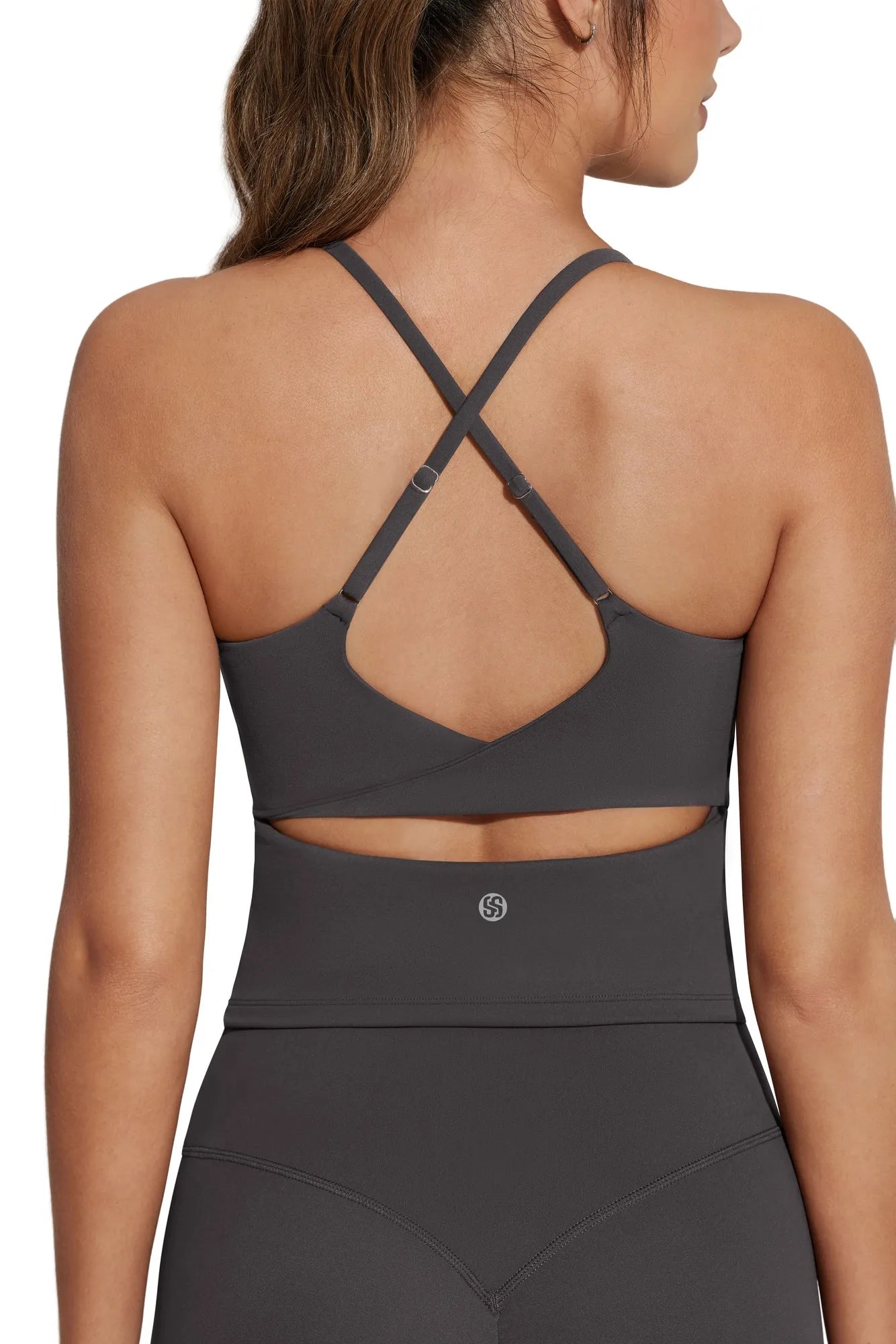 Twist Back Leggings Workout Sets-SUUKSESS-SUUKSESS