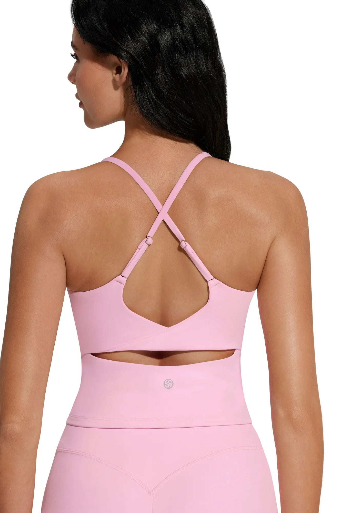 Twist Back Leggings Workout Sets-SUUKSESS-SUUKSESS