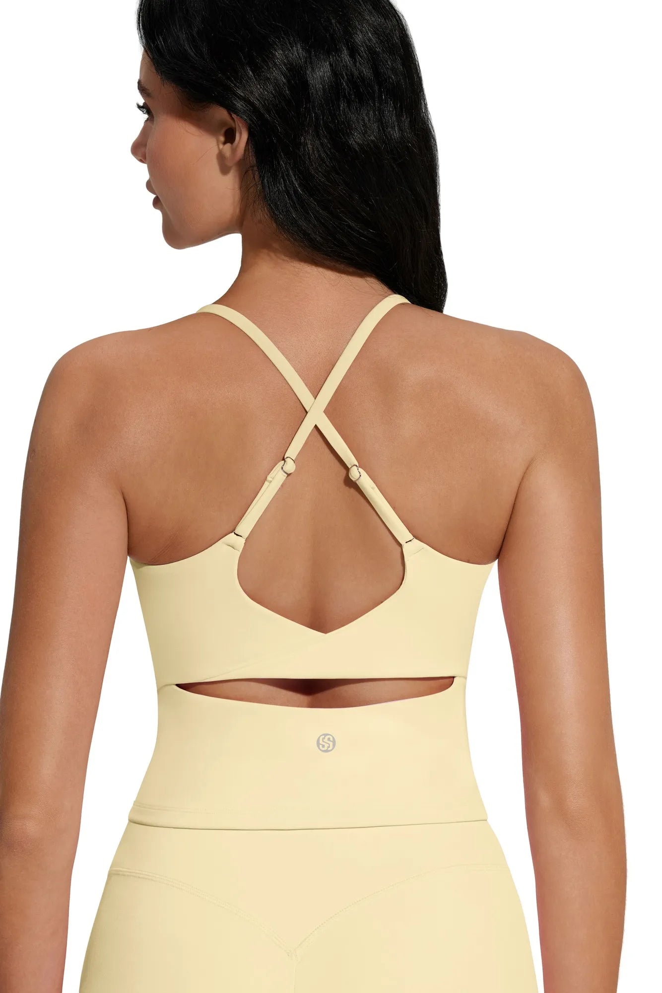 Twist Back Leggings Workout Sets-SUUKSESS-SUUKSESS