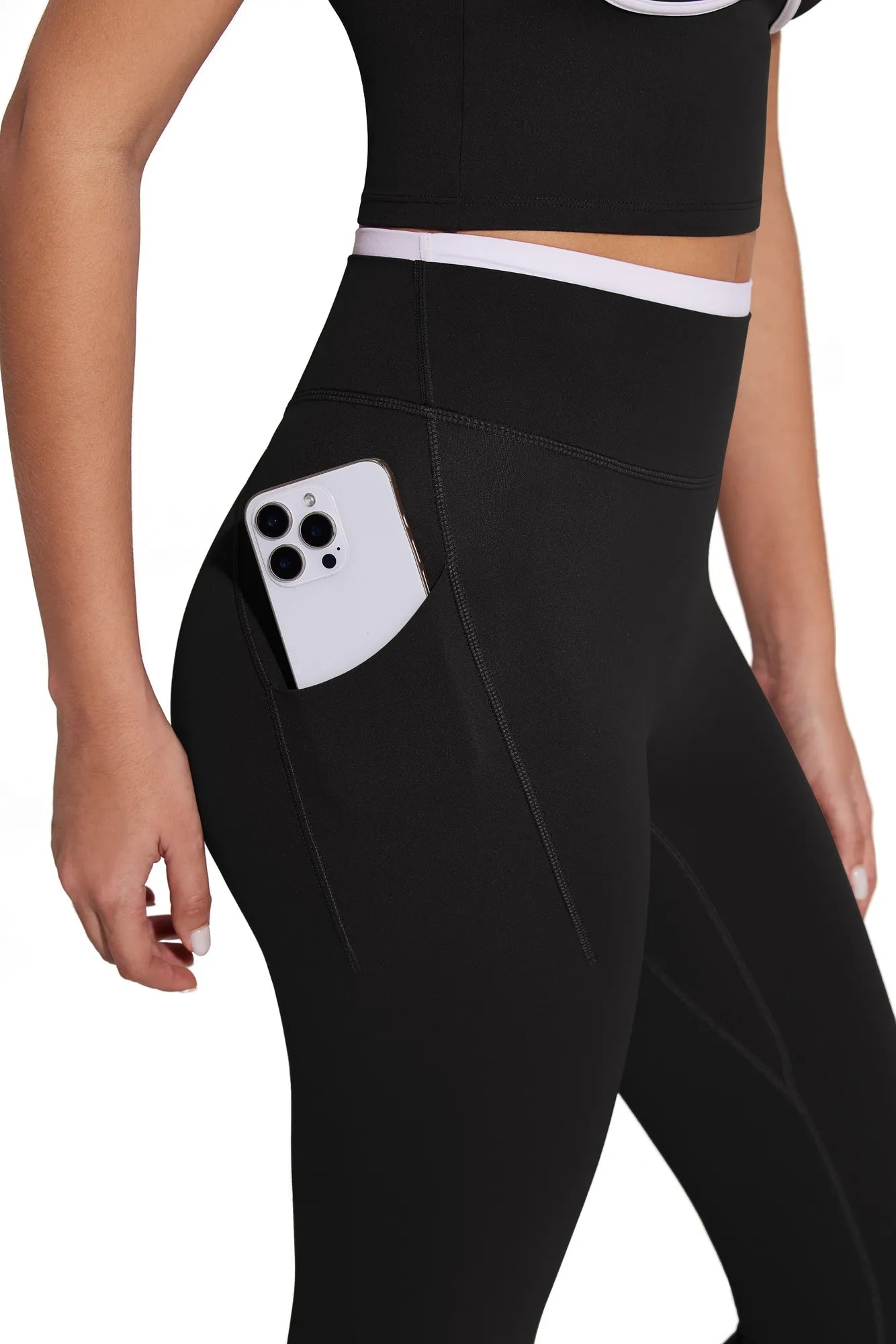 Color Block Layered Workout Sets-SUUKSESS-SUUKSESS