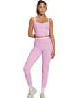 Color Block Layered Workout Sets-SUUKSESS-SUUKSESS
