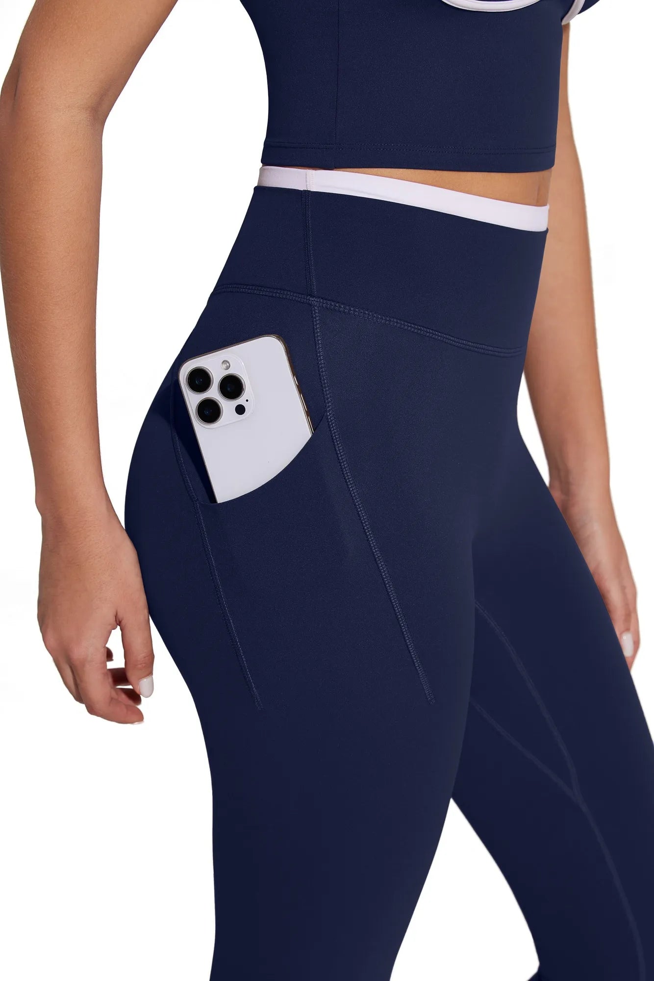Color Block Layered Workout Sets-SUUKSESS-SUUKSESS