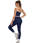 Color Block Layered Workout Sets-SUUKSESS-SUUKSESS