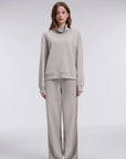 Mock Neck Sweatsuits Lounge Outfit