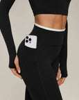 Halter Layered Two Piece Workout Set-SUUKSESS-SUUKSESS
