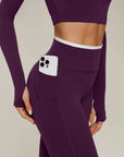 Halter Layered Two Piece Workout Set-SUUKSESS-SUUKSESS