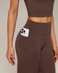 Twist Backless Halter Neck Workout Sets