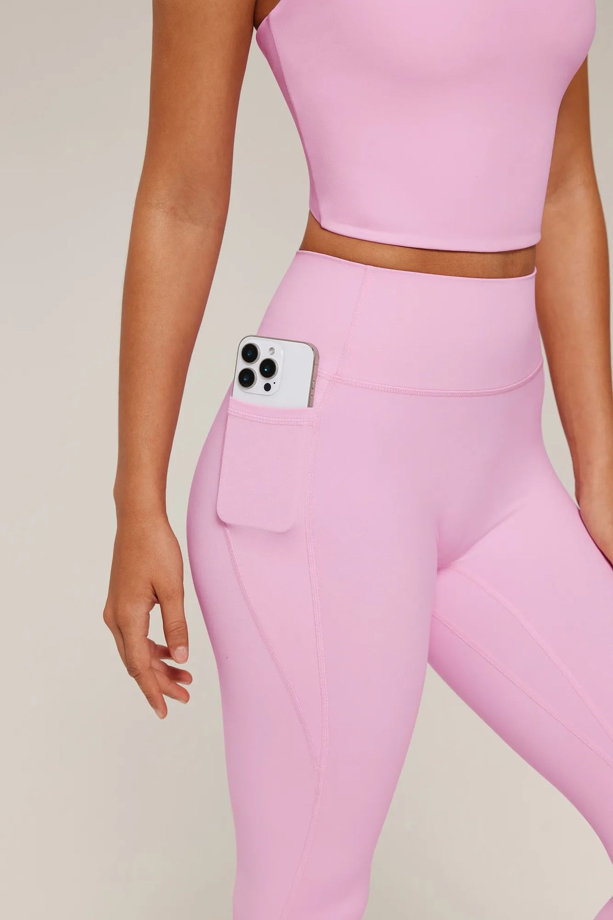 Twist Backless Halter Neck Workout Sets