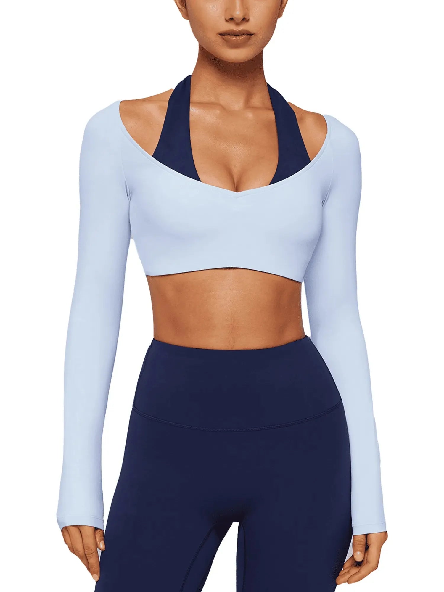 Double Layer Padded Pilates Workout Set-SUUKSESS-SUUKSESS
