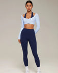 Double Layer Padded Pilates Workout Set-SUUKSESS-SUUKSESS