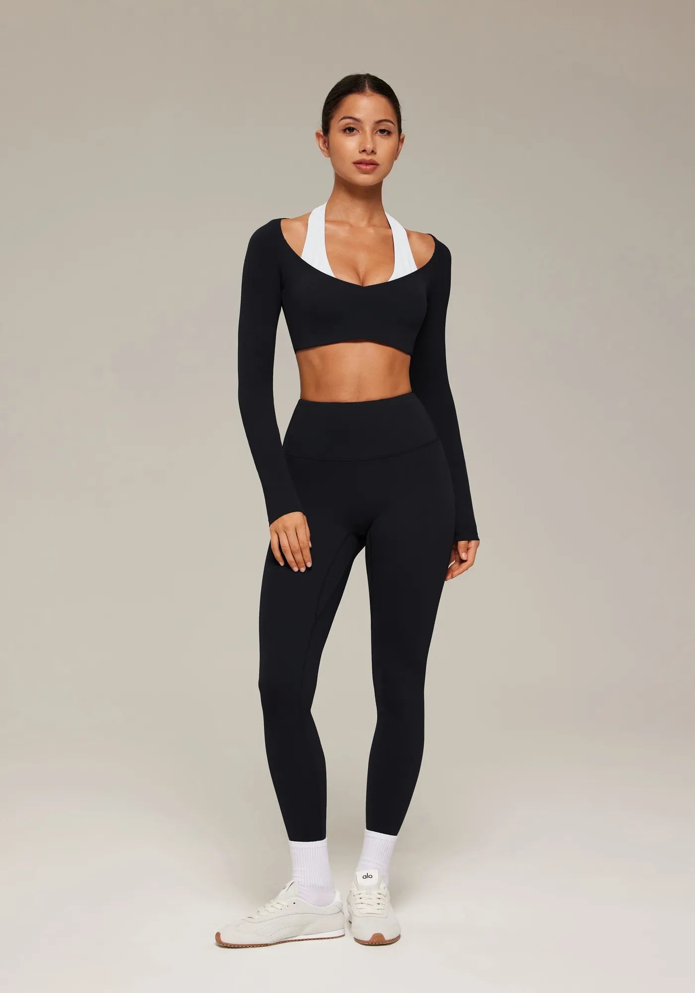 Double Layer Padded Pilates Workout Set-SUUKSESS-SUUKSESS