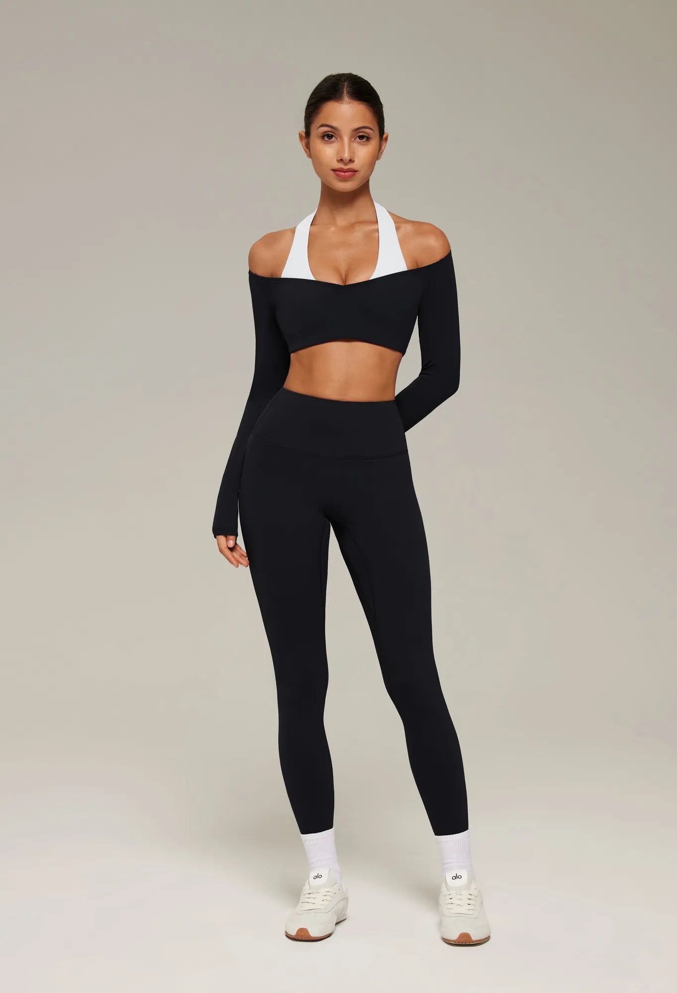 Double Layer Padded Pilates Workout Set-SUUKSESS-SUUKSESS