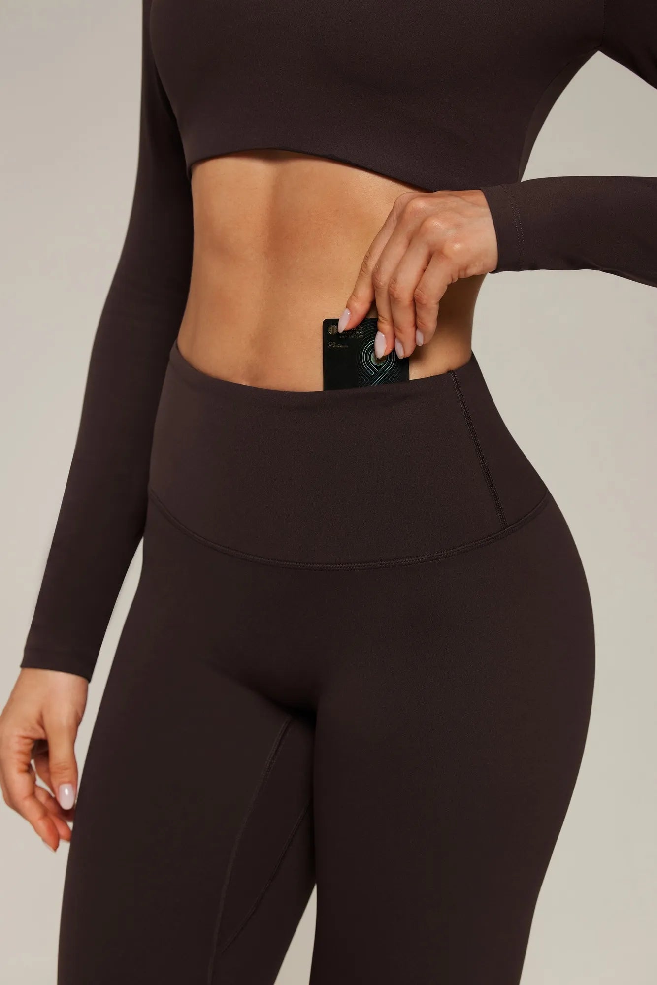 Double Layer Padded Pilates Workout Set-SUUKSESS-SUUKSESS