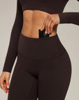 Double Layer Padded Pilates Workout Set-SUUKSESS-SUUKSESS