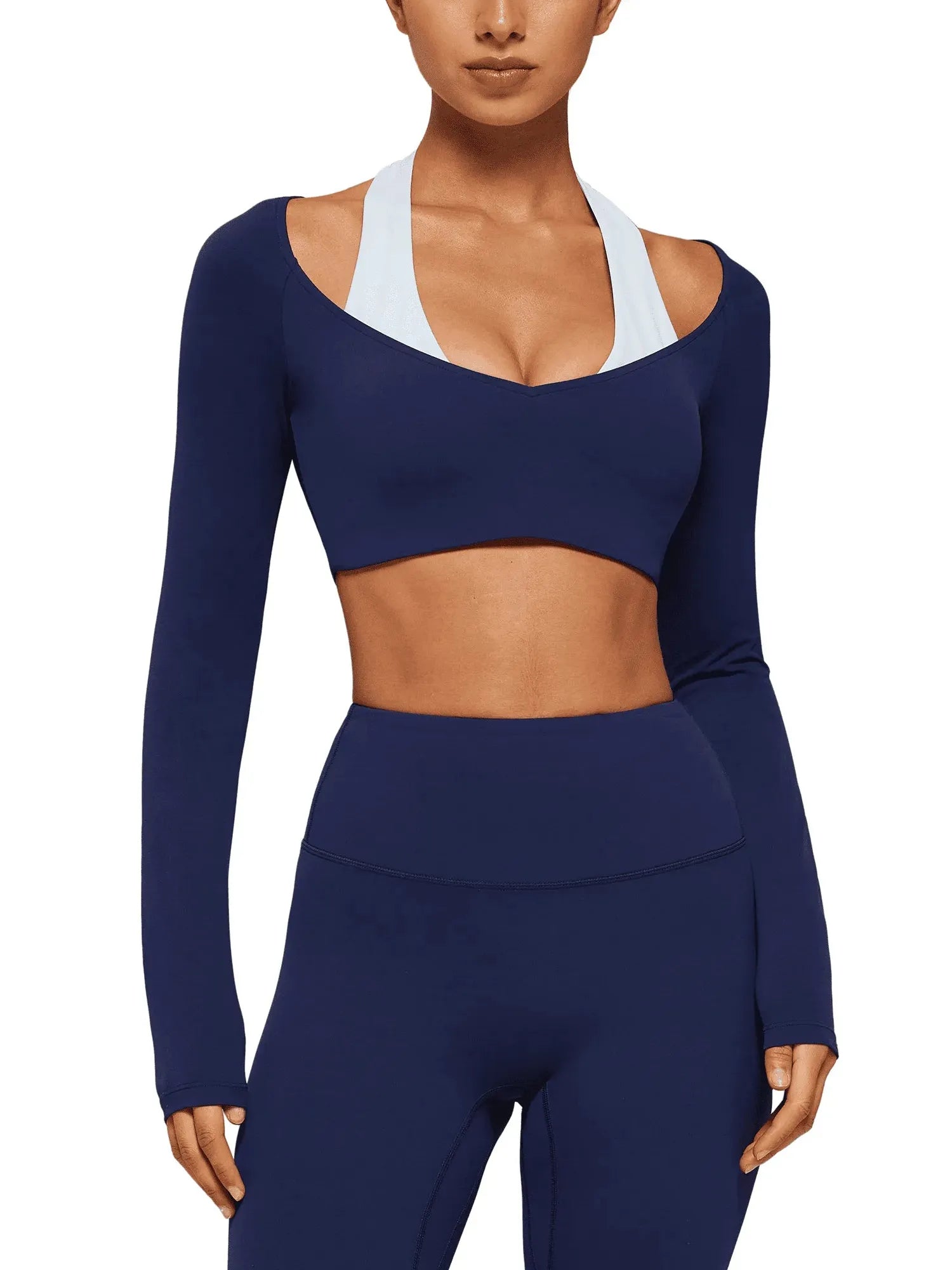 Double Layer Padded Pilates Workout Set-SUUKSESS-SUUKSESS