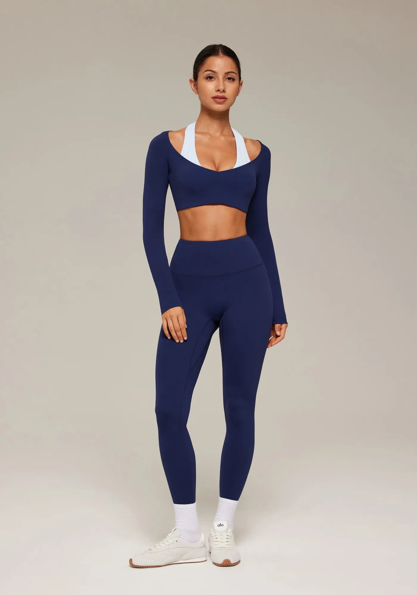 Double Layer Padded Pilates Workout Set-SUUKSESS-SUUKSESS