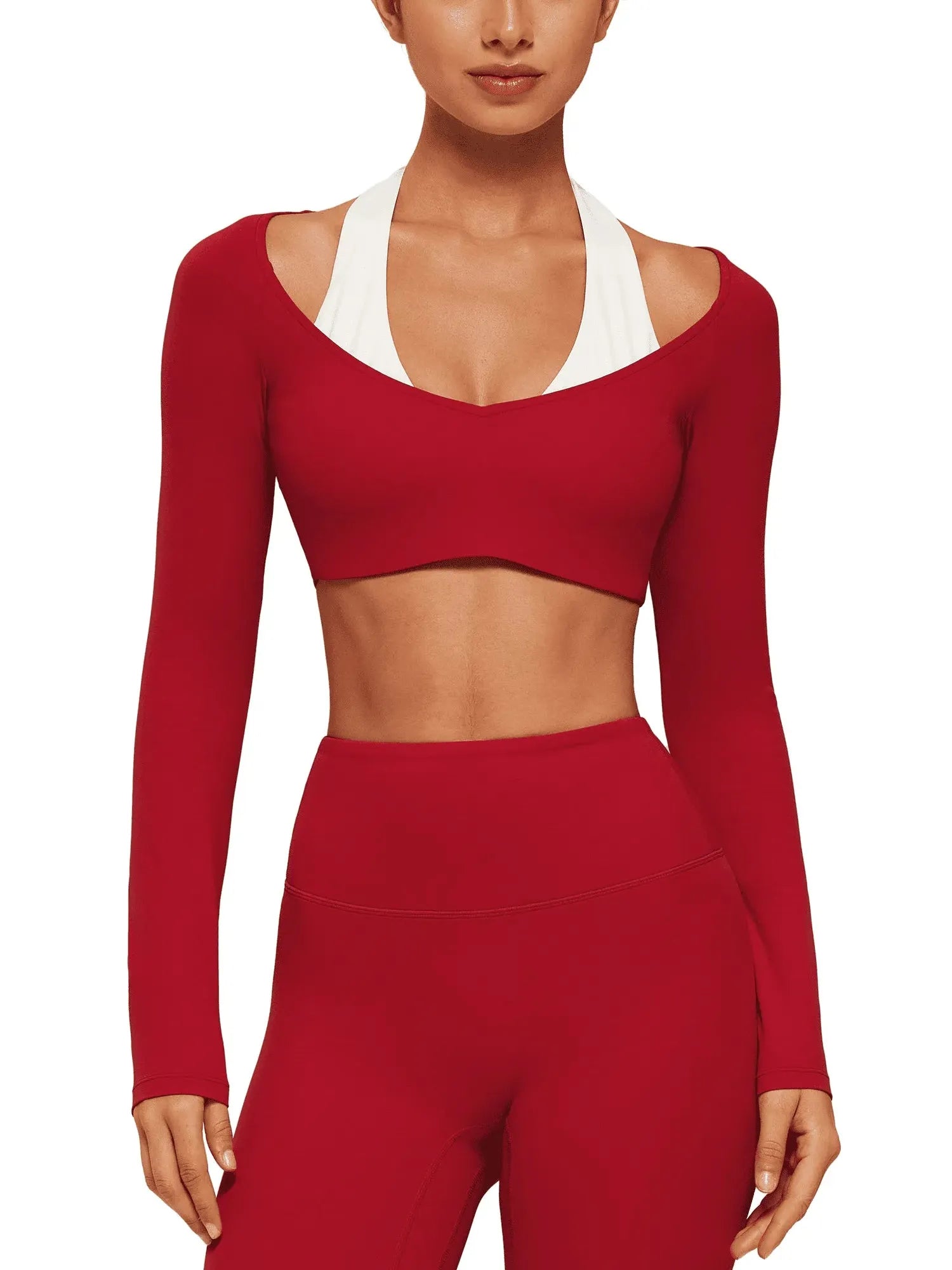 Double Layer Padded Pilates Workout Set-SUUKSESS-SUUKSESS