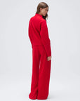 Zip up Top Leg Sweatpant 2 Piece Set