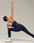 Y-Back Pilates Ruffle-Trim Workout Set-SUUKSESS-SUUKSESS