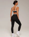 Adjustable Straps Bra Padded Workout Set