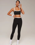 Adjustable Straps Bra Padded Workout Set