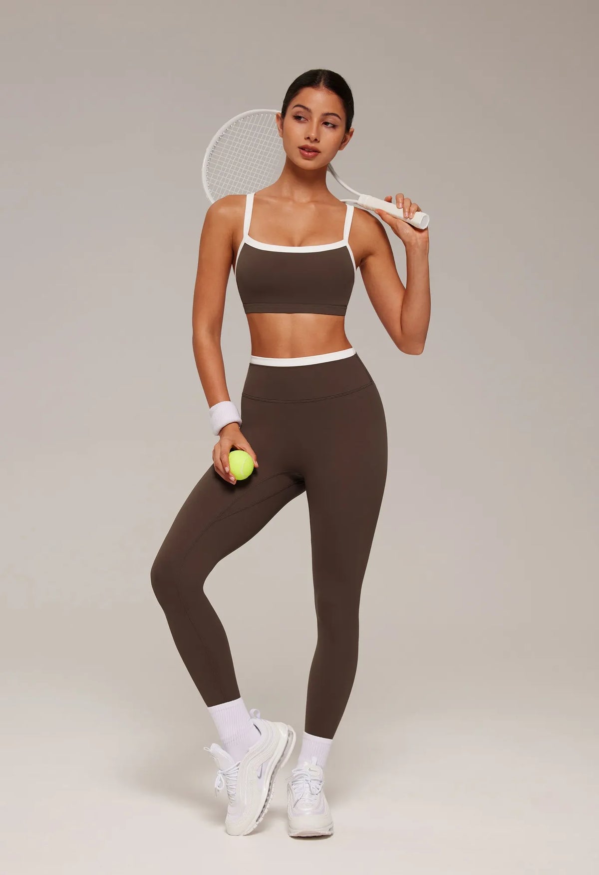Adjustable Straps Bra Padded Workout Set