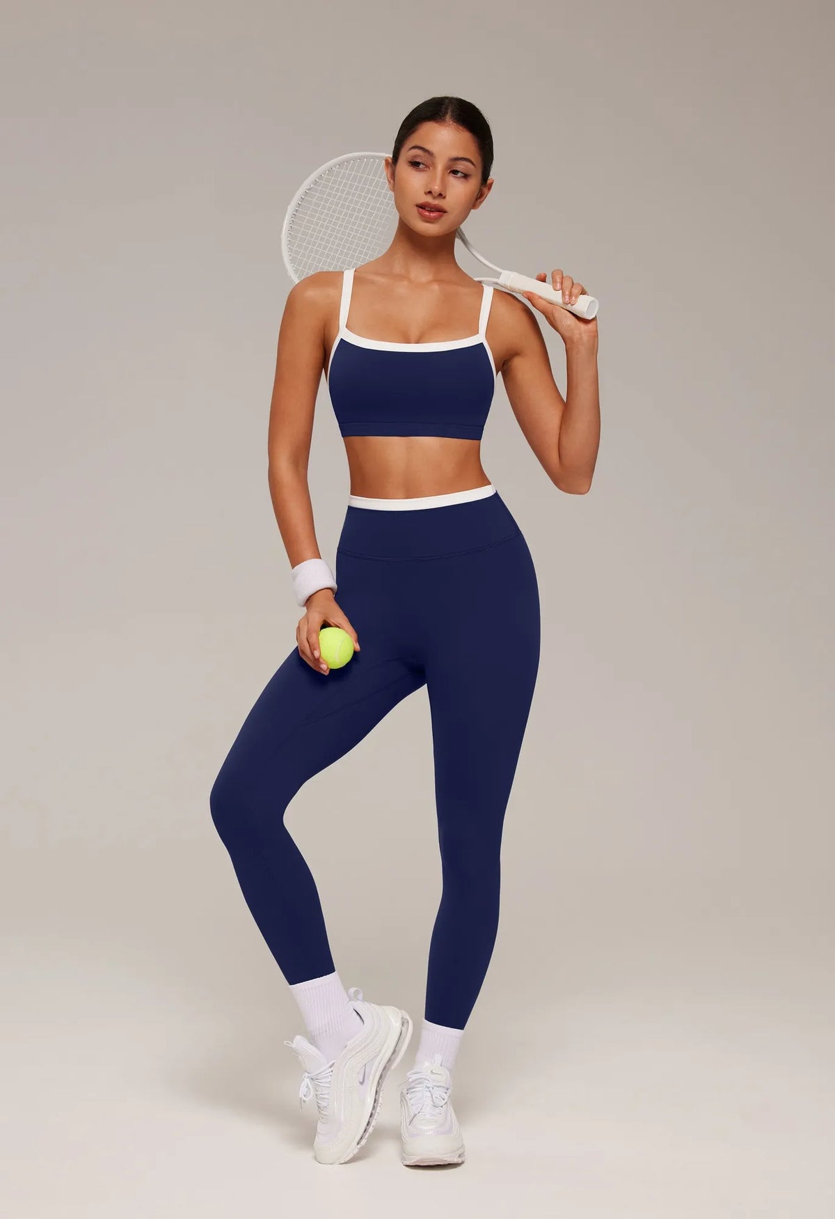 Adjustable Straps Bra Padded Workout Set