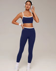 Adjustable Straps Bra Padded Workout Set