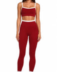 Adjustable Straps Bra Padded Workout Set