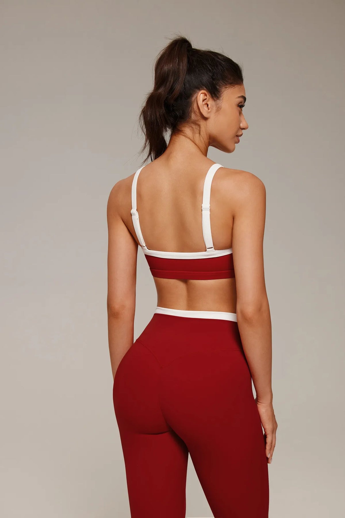 Adjustable Straps Bra Padded Workout Set