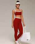 Adjustable Straps Bra Padded Workout Set