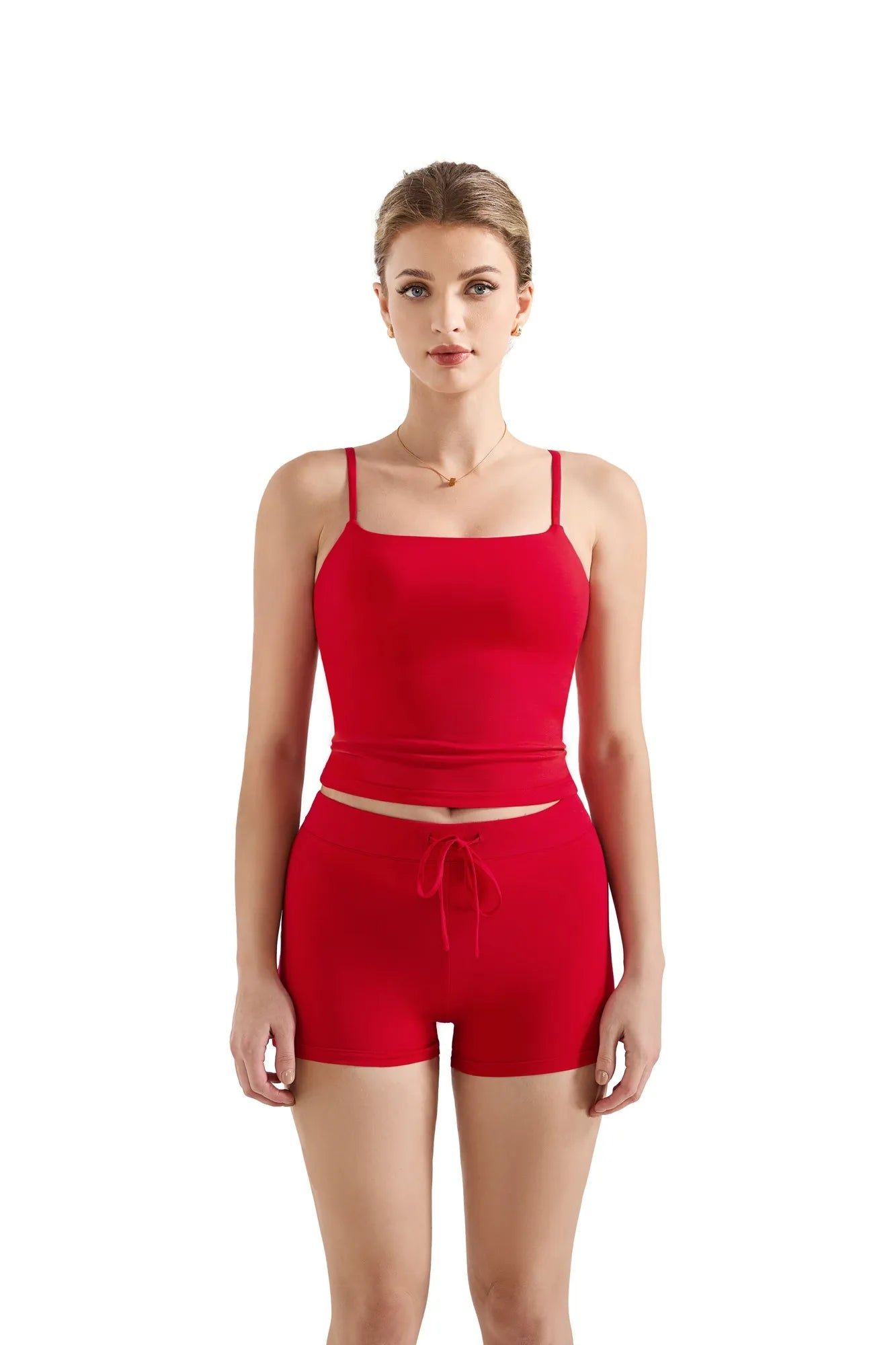 Cami Lounge Set-SUUKSESS-Red-XS-SUUKSESS