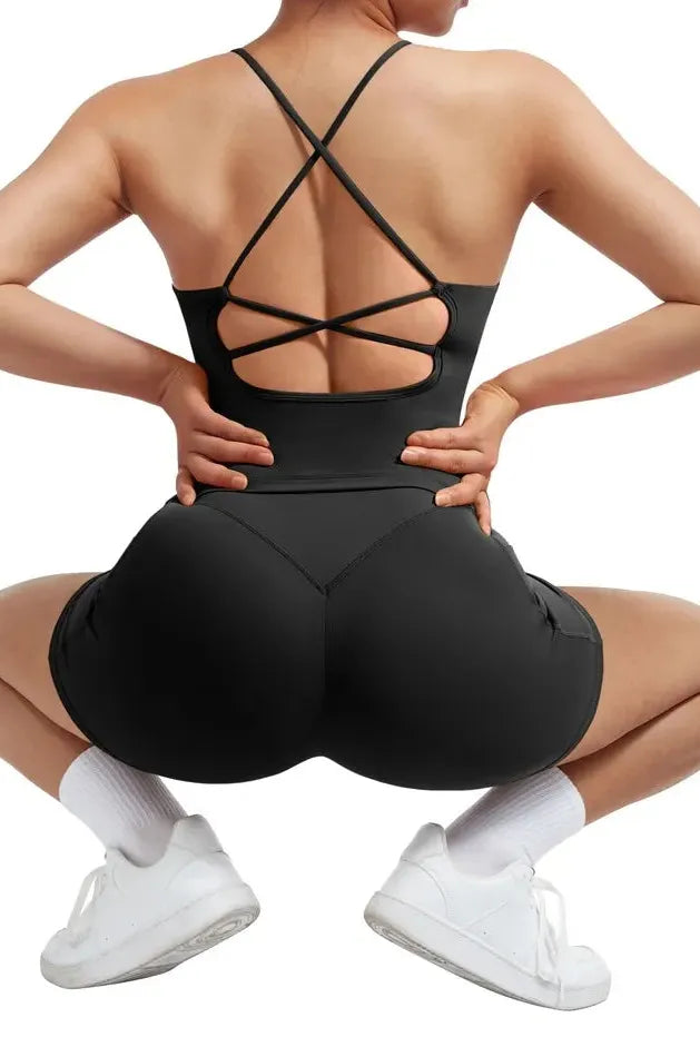 Strappy Tank Top Workout Sets