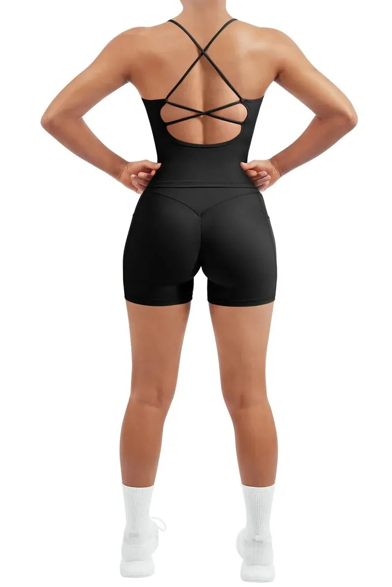 Strappy Tank Top Workout Sets