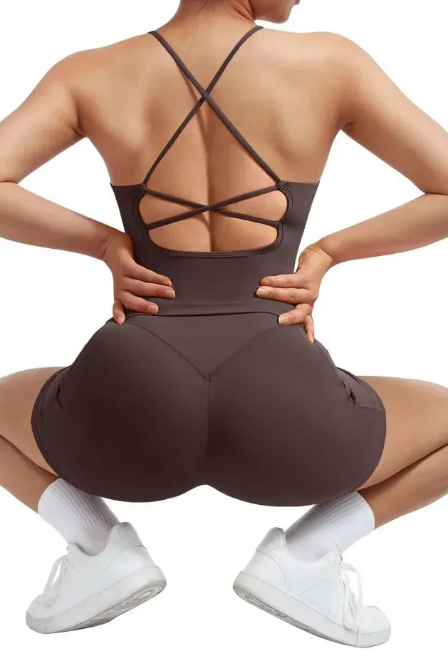 Strappy Tank Top Workout Sets