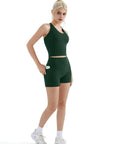 Strappy Tank Top Workout Sets