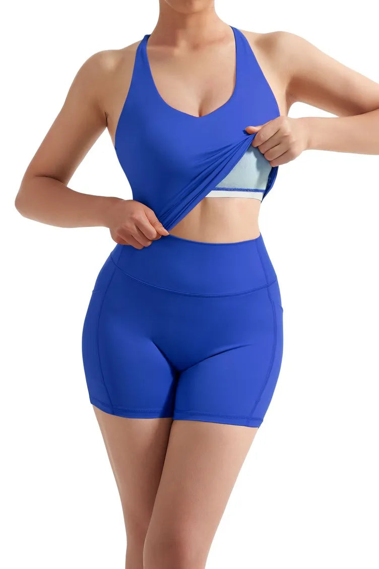 Strappy Tank Top Workout Sets