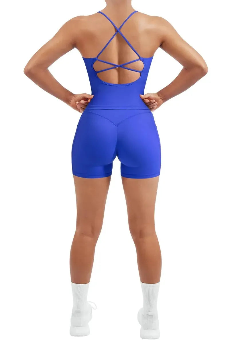 Strappy Tank Top Workout Sets