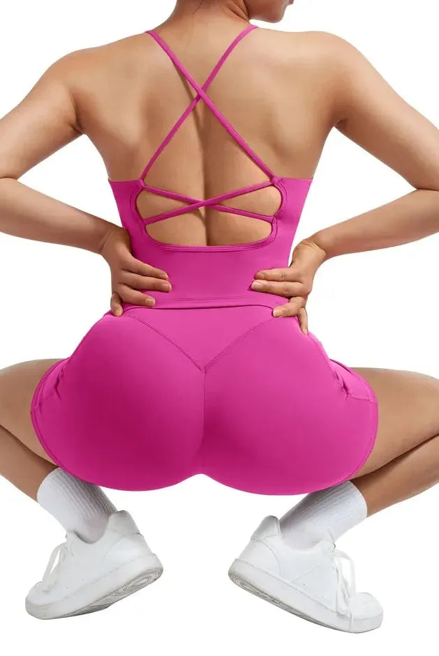 Strappy Tank Top Workout Sets