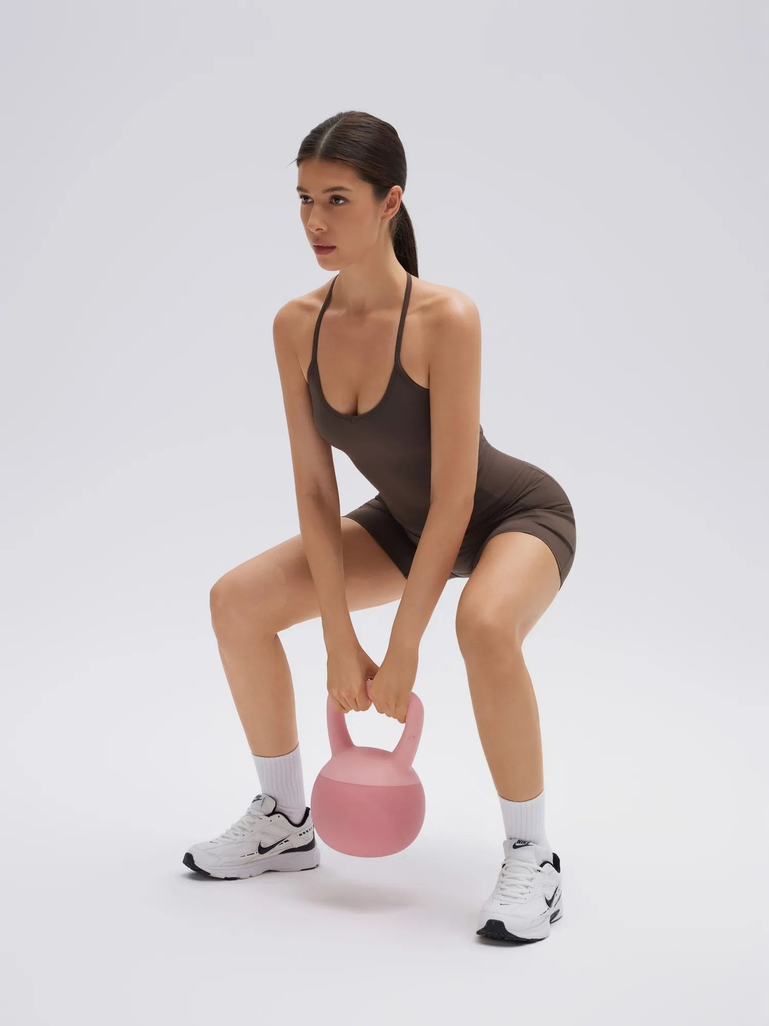 SUUKSESS Women Sexy Workout Sets Padded Sports Bra High Waisted Shorts Outfits-SUUKSESS-SUUKSESS