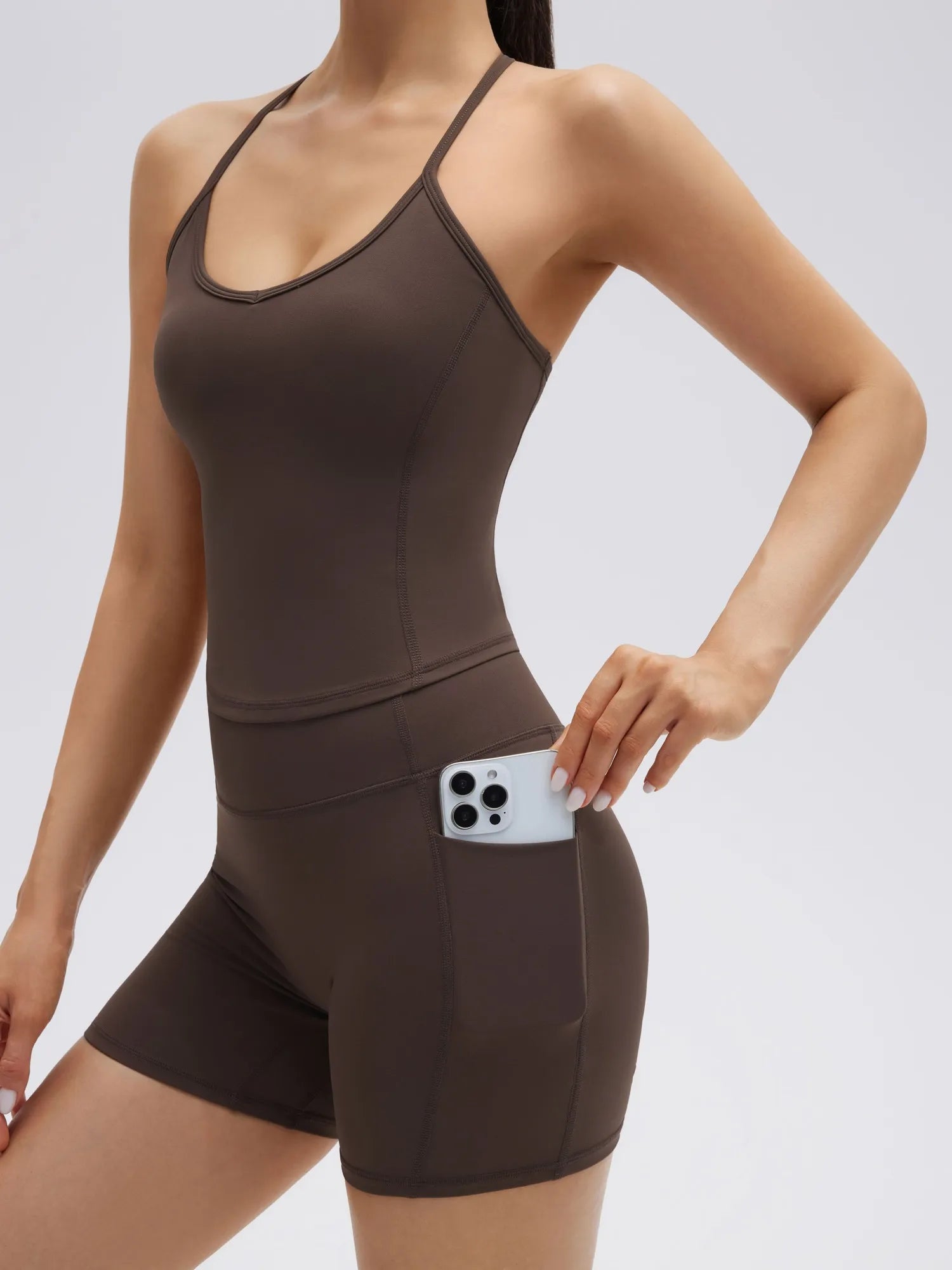 SUUKSESS Women Sexy Workout Sets Padded Sports Bra High Waisted Shorts Outfits-SUUKSESS-SUUKSESS